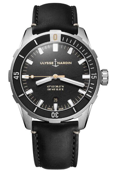 Review Best Ulysse Nardin Diver 42 mm 8163-175/92 watches sale